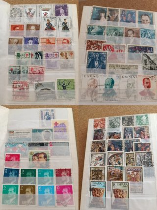 Lote sellos España + Internacional | 2 álbumes