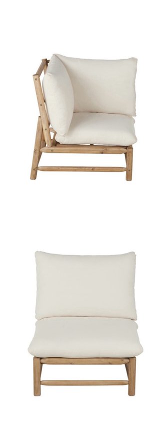 Sofá Exterior Maisons du Monde Blanco