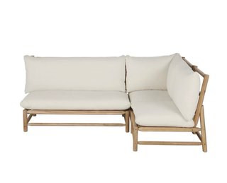 Sofá Exterior Maisons du Monde Blanco