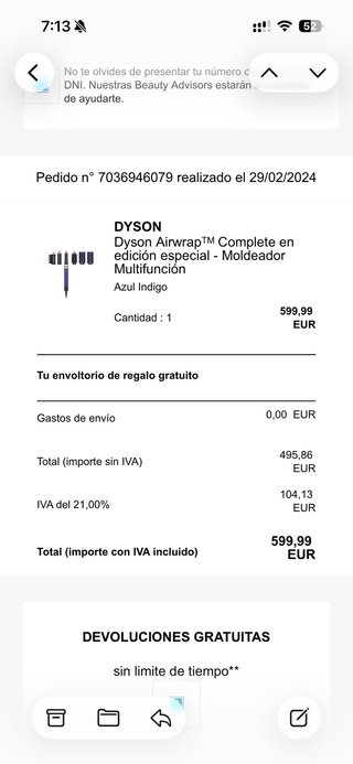 Dyson Airwrap Complete Moldeador Multifunción
