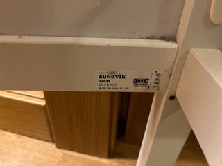 Cuna Ikea Sundvik Blanca