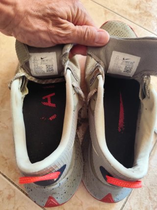 Nike Trail Zapatillas Beige y Rojo