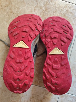 Nike Trail Zapatillas Beige y Rojo