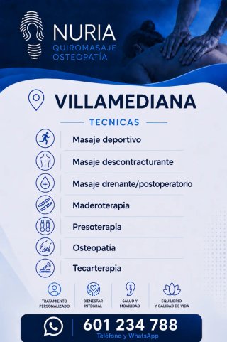 Quiromasajista y osteópata