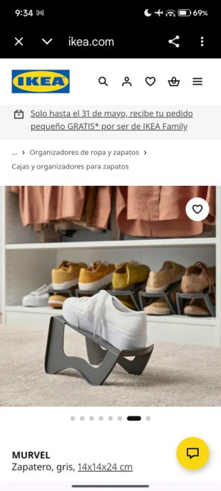 Organizador Zapatos IKEA Murvel