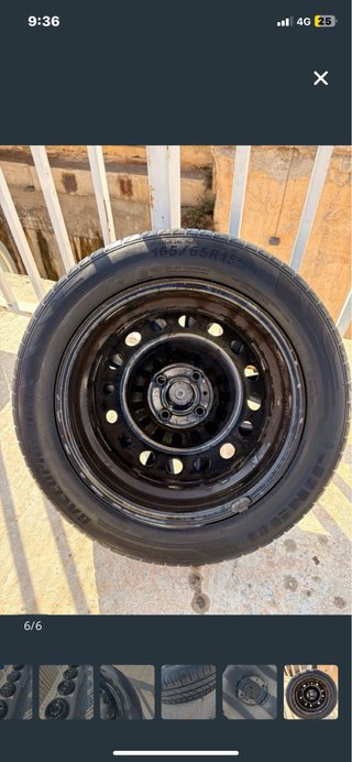 Llantas con neumáticos