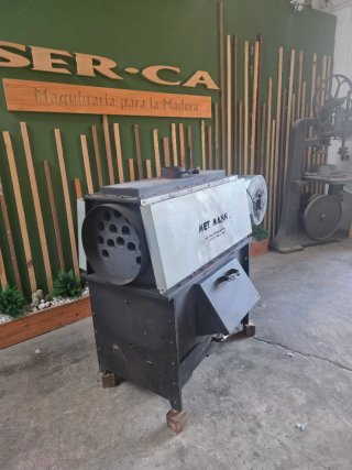 Generador de aire caliente leña MET MANN