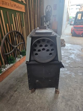 Generador de aire caliente leña MET MANN