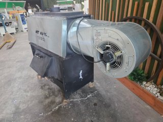 Generador de aire caliente leña MET MANN
