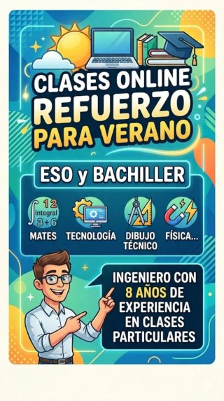 Clases refuerzo online para ESO/Bachiller