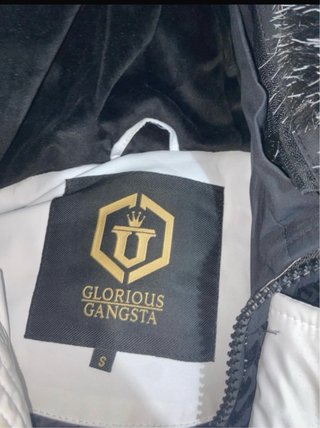 Chaquetón Glorious Blanco y Negro