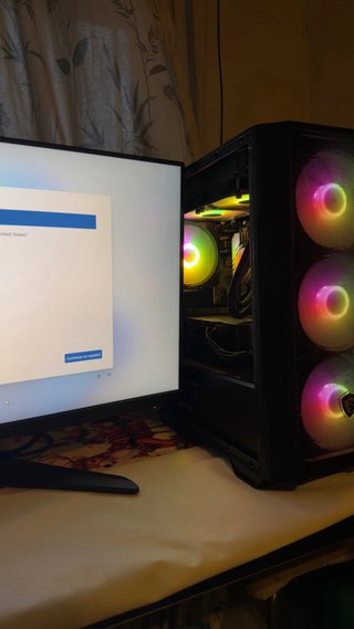 Pc gaming RTX 5060+monitor 180hz con garantía