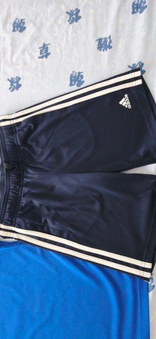 Conjunto Adidas Aeroready Azul Niño. Talla 9-10