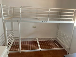 Lettini metallici bianchi