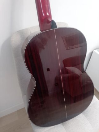 Guitarra flamenca autoamplificada