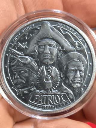 Moneda 1 Onza Plata Primera Guerra Mundial