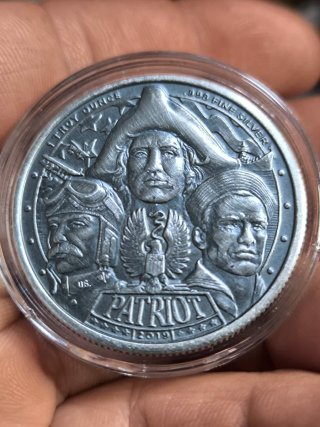 Moneda 1 Onza Plata Primera Guerra Mundial