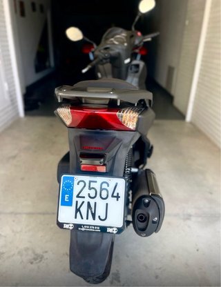 Honda SH 300 i 2018 Negra MATE