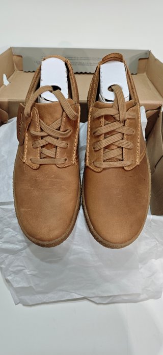 Zapatos Clarks Piel Marrón n39.5 Nuevos