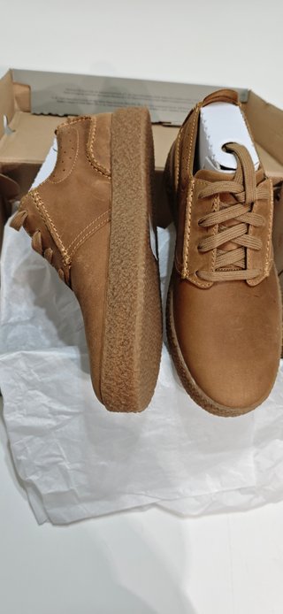 Zapatos Clarks Piel Marrón n39.5 Nuevos