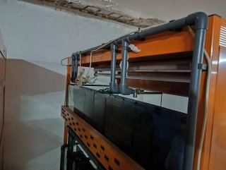 Batería Acuario Negro/Naranja