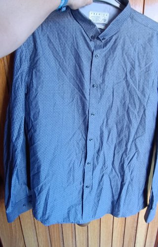 Camisa Jack & Jones Gris Talla XL