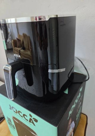 Freidora de aire Jocca negra 5L