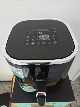 Freidora de aire Jocca negra 5L