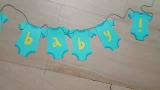 Striscione Hello Baby nascita