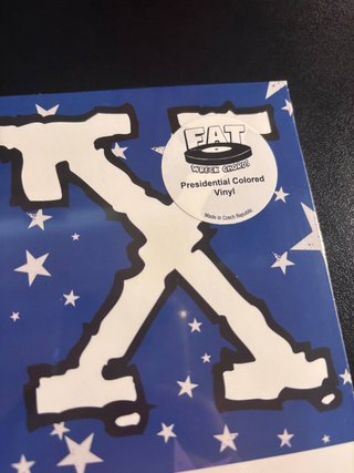 NOFX The War On Errorism vinilo naranja LP punk