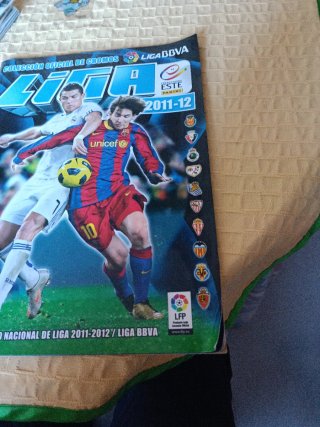 Álbum Panini Liga BBVA 2011-12. Nuevo