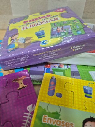 Puzzles de Reciclaje +3 años