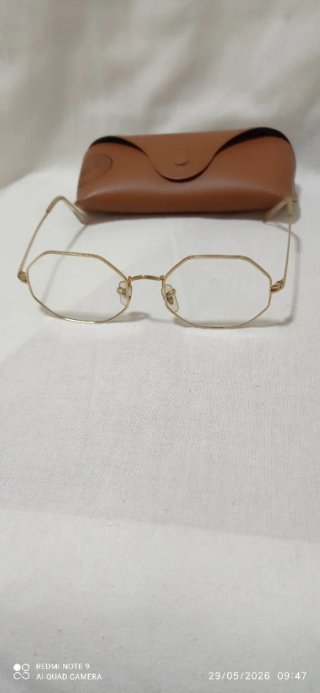 Gafas Ray-Ban Octagonales Doradas