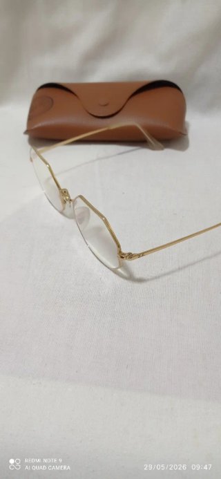 Gafas Ray-Ban Octagonales Doradas