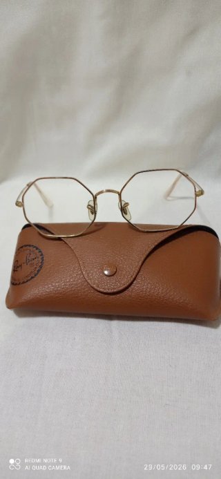 Gafas Ray-Ban Octagonales Doradas