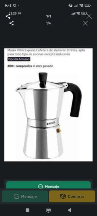 Cafetera 9 tazas