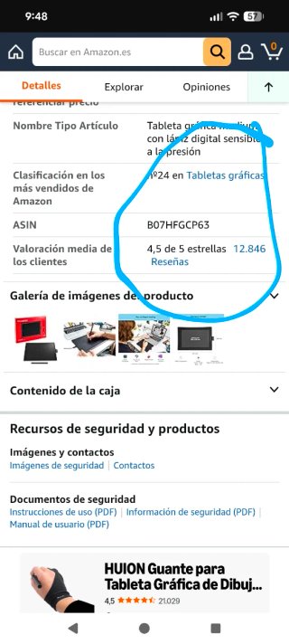 Tableta Gráfica Wacom One