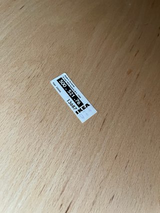 Mesa ovalada madera SVALSTA Ikea