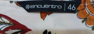 Blusa Encuentro Estampada Talla 46