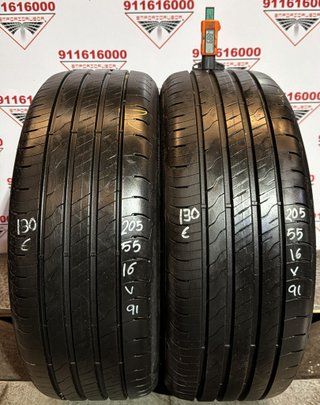 4UD 205 55 16 V GOODYEAR RUEDA AL 90% VIDA UTIL
