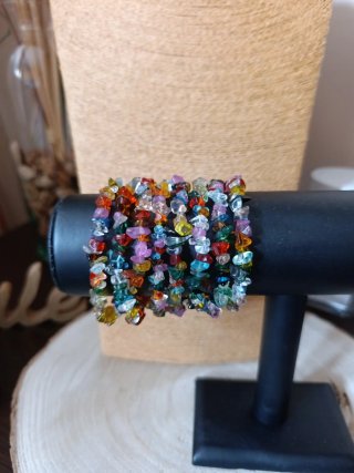 Brazalete Bimba y Lola piedras multicolor