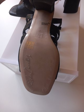 Sandalias Pedro Miralles Negras Talla 41