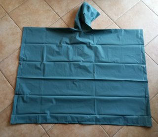 Chubasquero Quechua Junior Verde Azulado