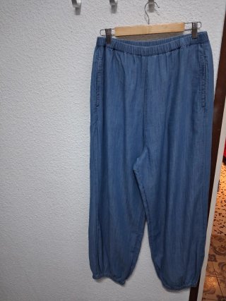 Pantalón tejano bombacho verano