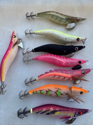 Señuelos de pesca #3,5 (lote)