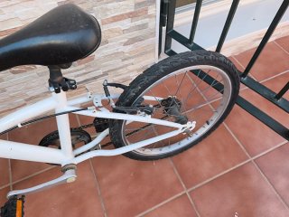 Bicicleta Infantil BTWIN Blanca