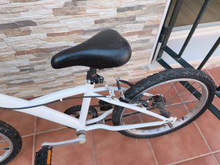 Bicicleta Infantil BTWIN Blanca