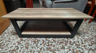 Mesa de centro madera y metal