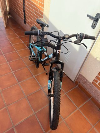 Bicicleta Montagna 24 Doppia Sospensione