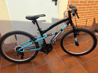 Bicicleta Montagna 24 Doppia Sospensione